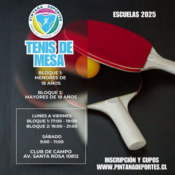 TENIS DE MESA